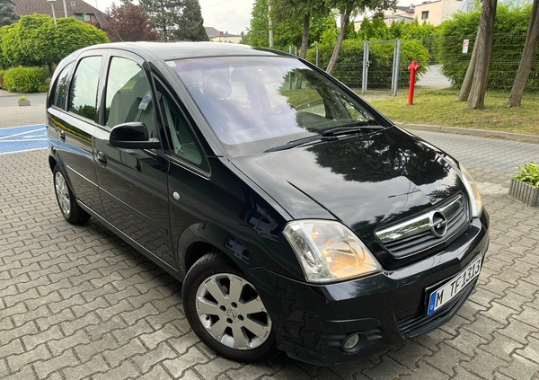 Opel Meriva cena 12900 przebieg: 156500, rok produkcji 2007 z Bieruń małe 191